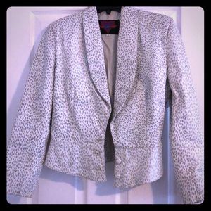 Vintage Cheetah Print Jacket